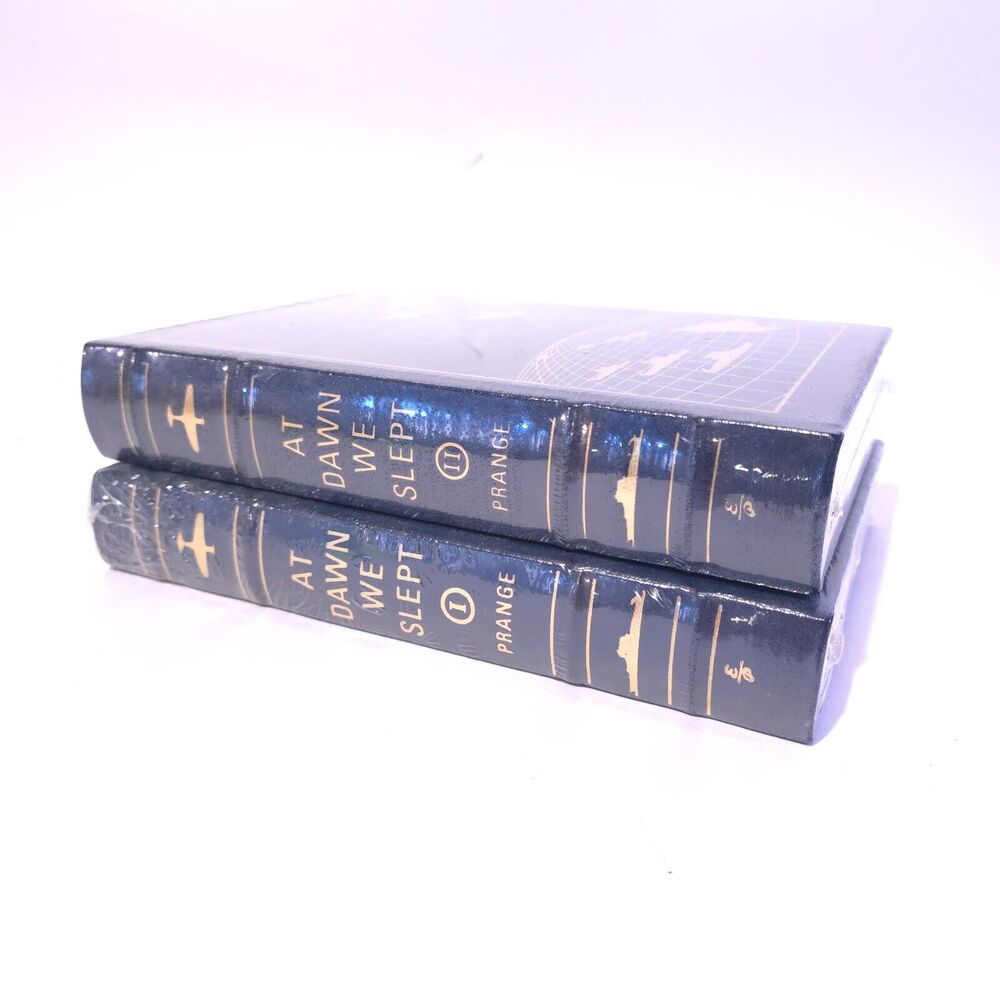EASTON PRESS AT DAWN WE SLEPT GORDON PRANGE 2 VOLUME SET MILITARY - new SEALED! - Picture 9 of 15